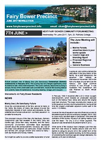 Fairy Bower Precinct Community Forum Newsletter cover thumbnail