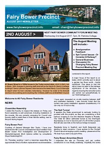 Fairy Bower Precinct Community Forum Newsletter cover thumbnail