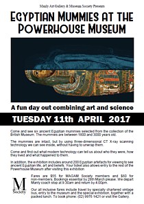 MAGAMS Egyptian Mummies Trip Flyer Thumbnail