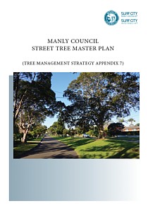 Manly Council Street Tree management Plan Finsl Draft Cover Thumbnail